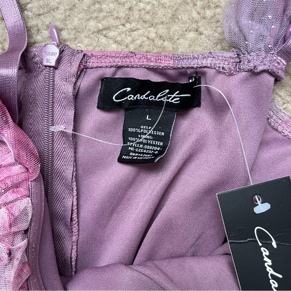 Candelite | Floral Sheer Maxi Dress - Picture 6 of 8